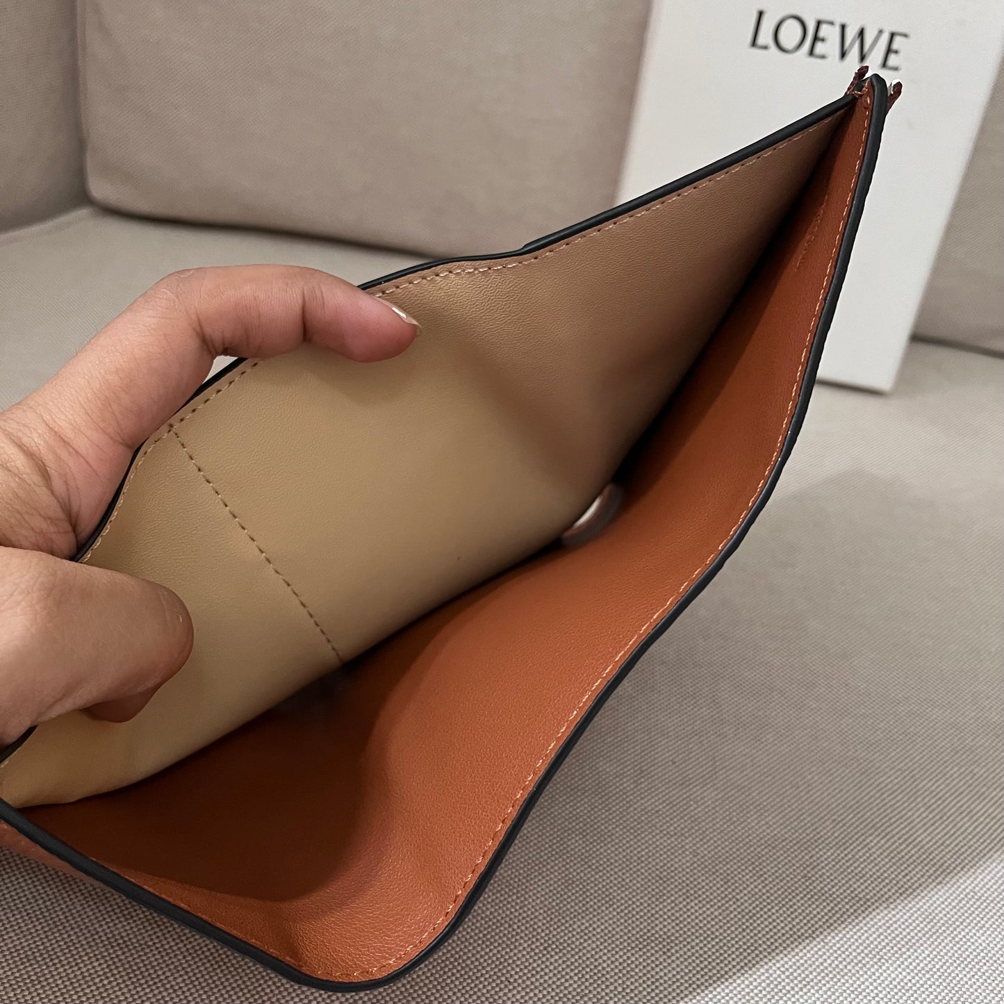 Loewe Bifold Wallet (Brown)
