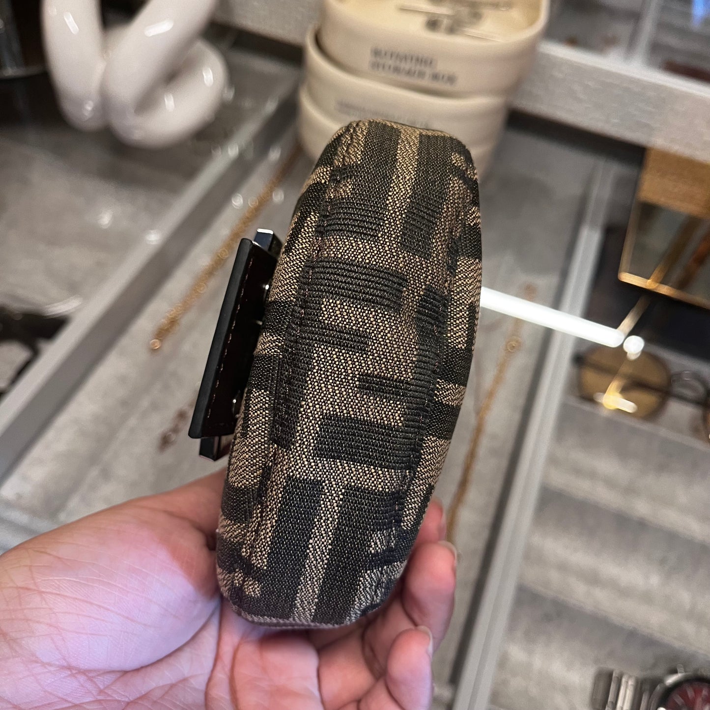 Fendi Mini Croissant Baguette