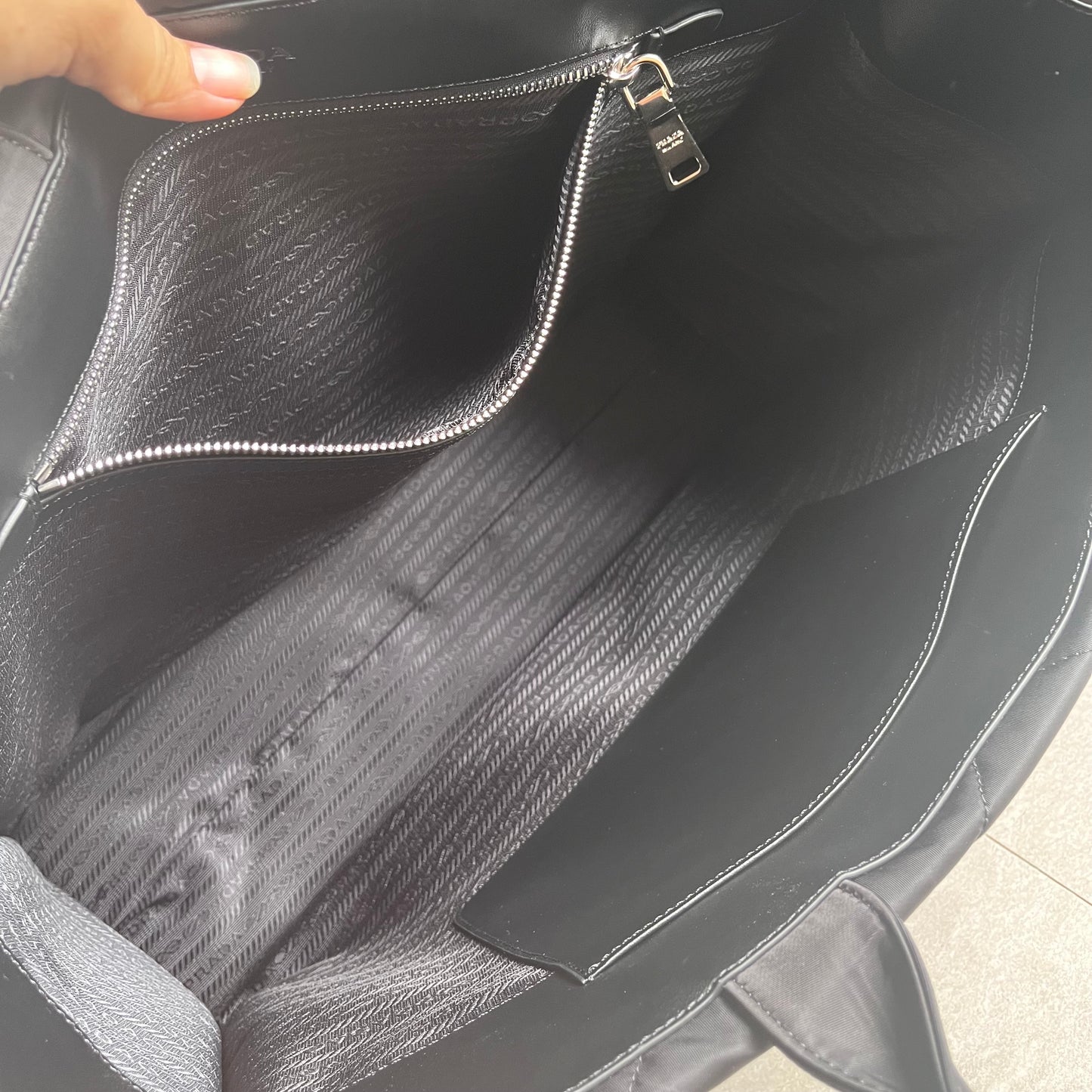 Prada Re-Nylon Quilted Tote