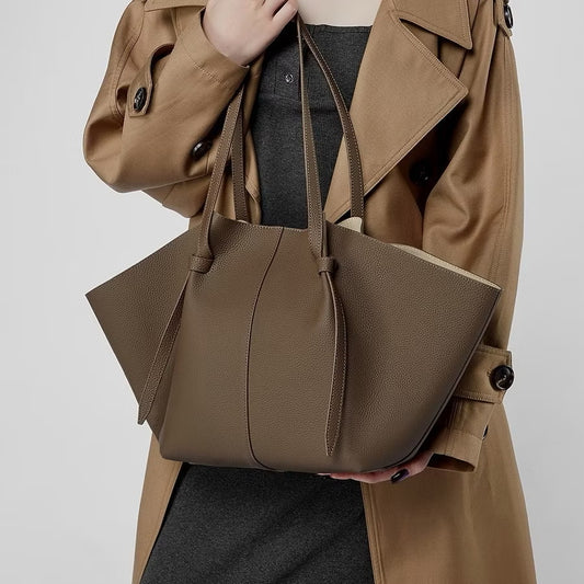 "Polene" Bespoke Leather Tote Bag (Brandless)