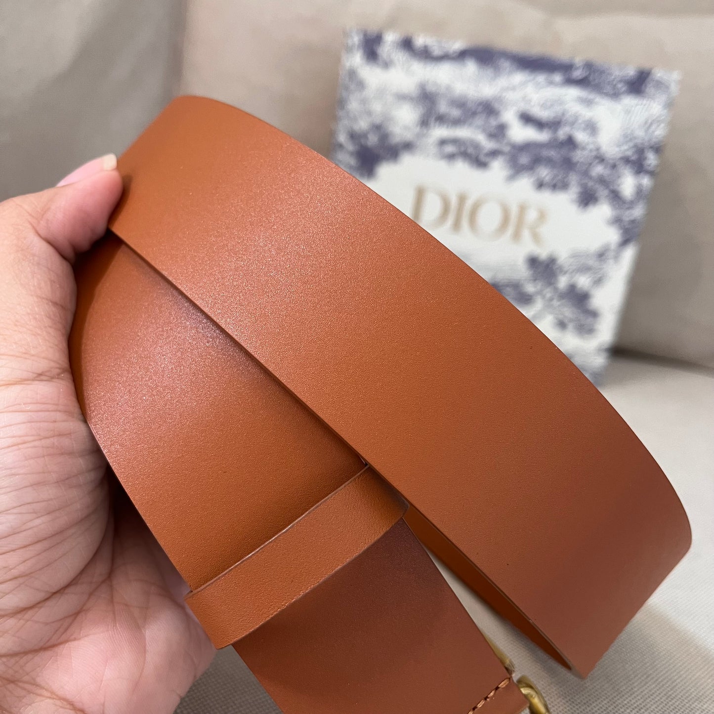 Christian Dior Belt "CD" (4cm)