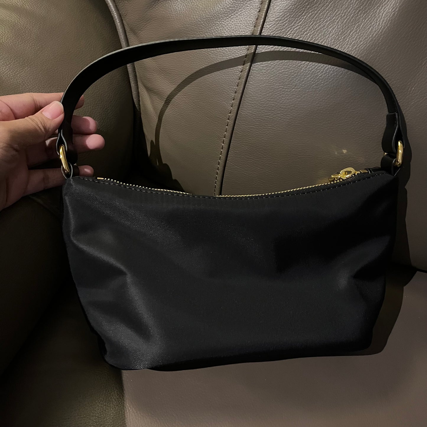 Prada Mini Baguette (with chain)