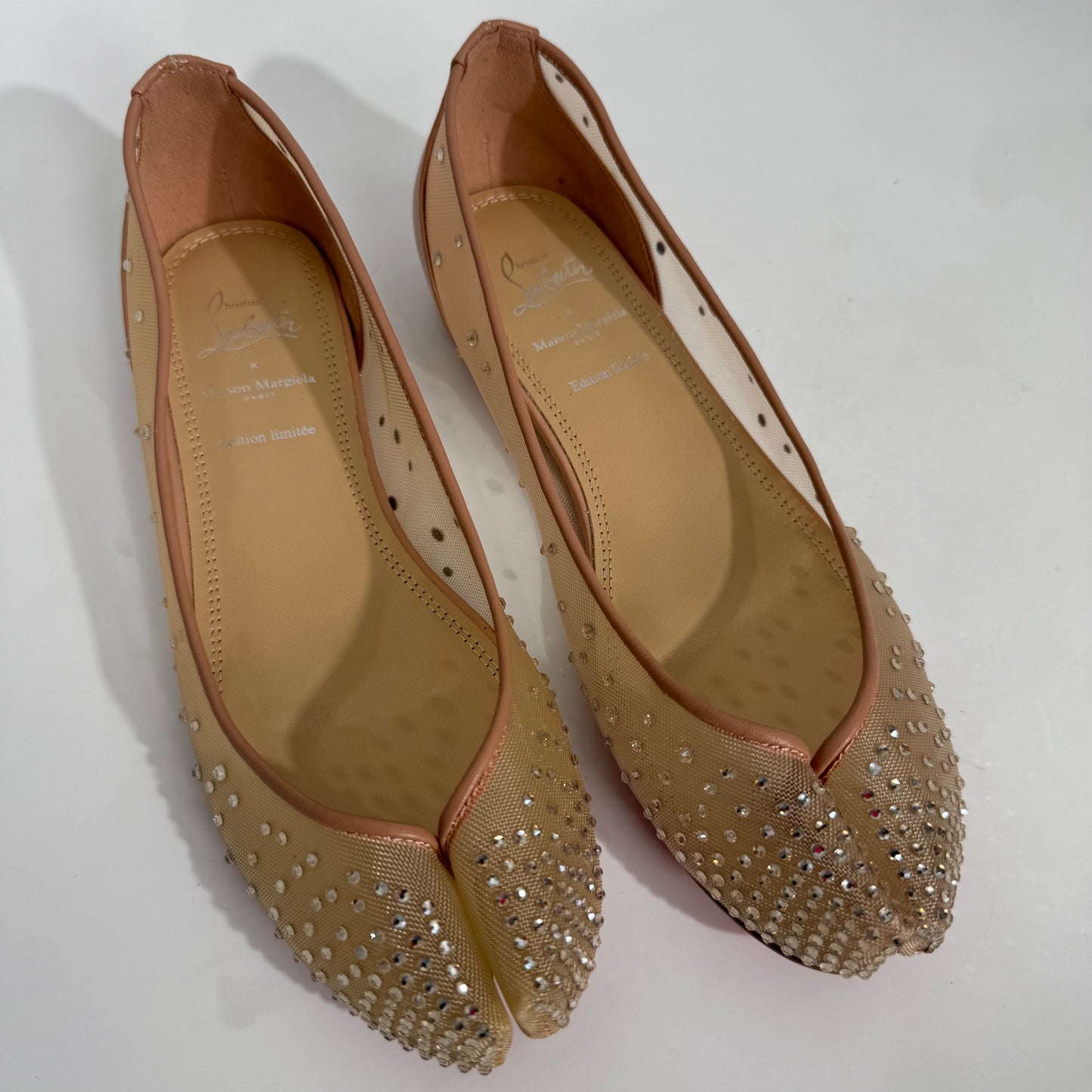 Christian Louboutin Follies Strass Ballerina