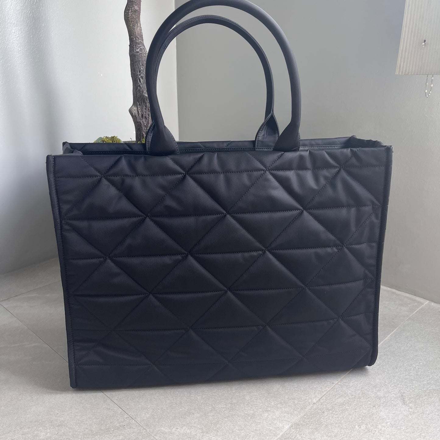 Prada Re-Nylon Quilted Tote