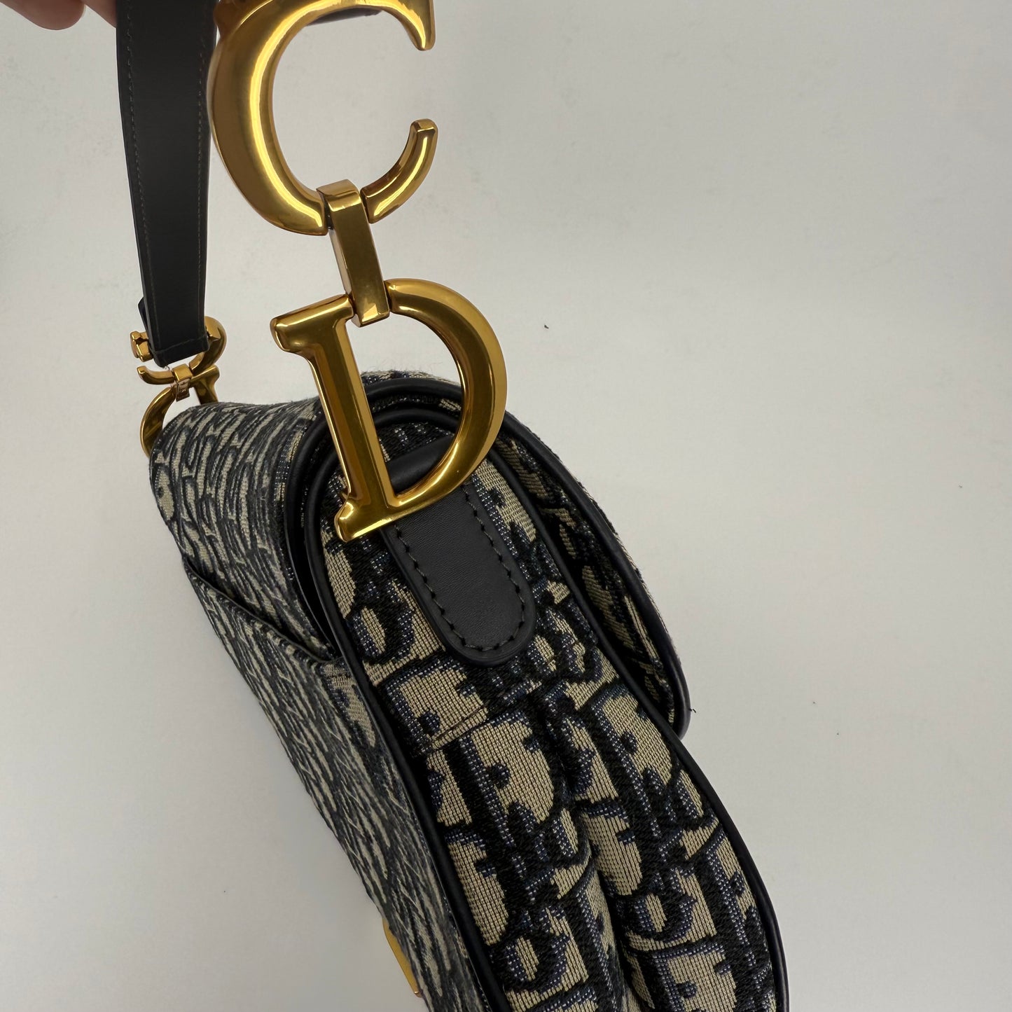 Christian Dior Monogram Saddle Baguette