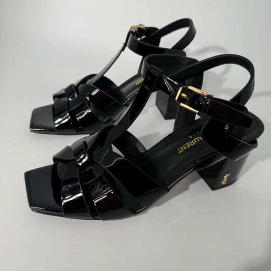 Yves Saint Lauren Patent Pumps (Black)