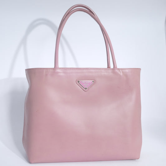 Prada Calfskin Pink Tote