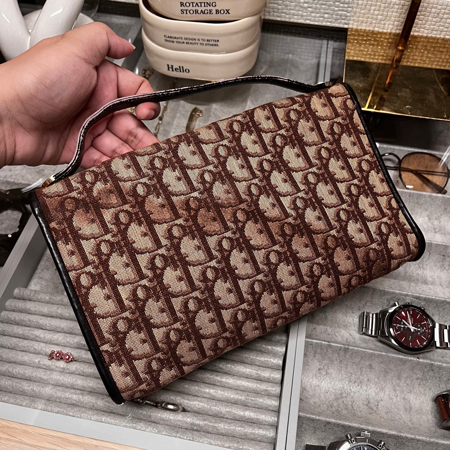 Christian Dior Mini Top Handle Bag