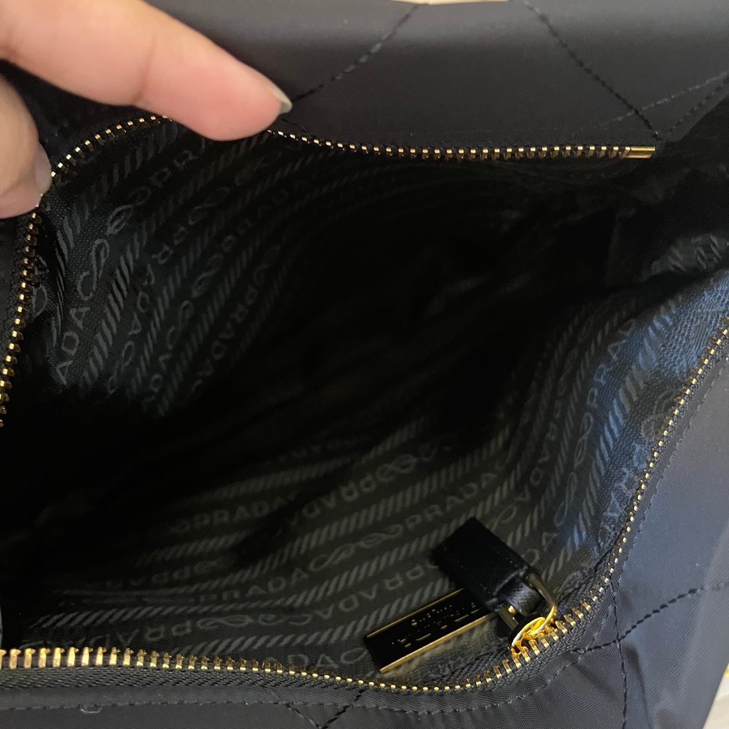 Prada Chain Quilted Crossbody