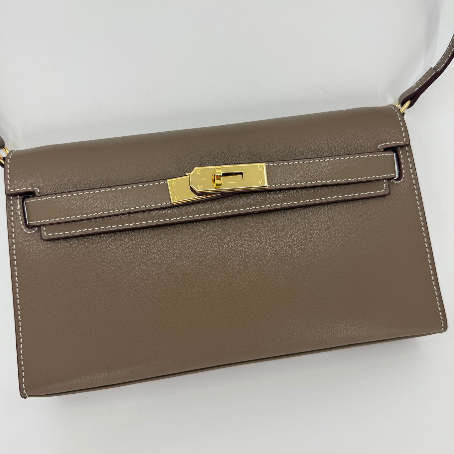 Bespoke Kelly Taupe East West Flap