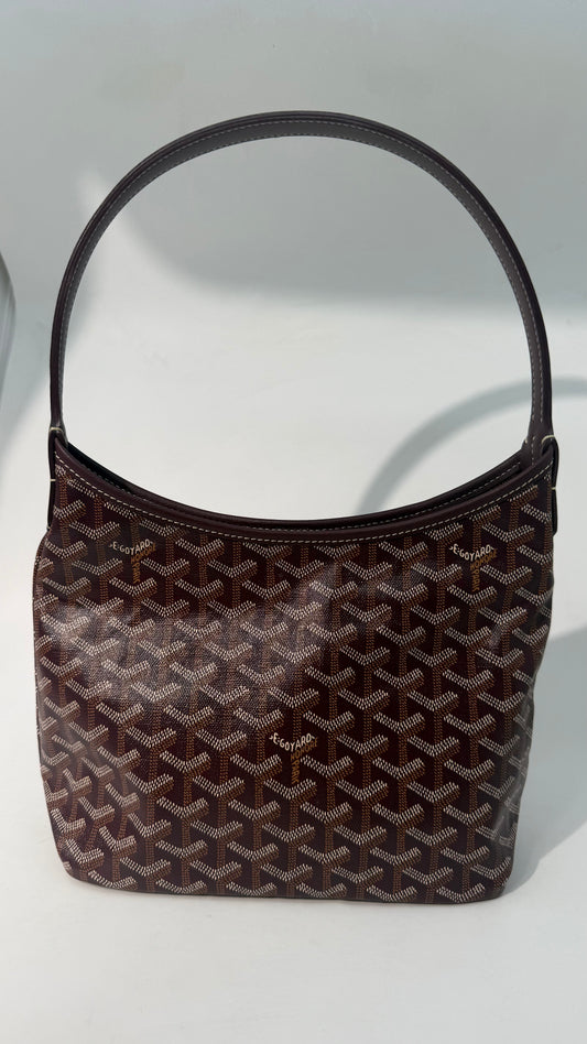 Goyard Mini Hobo (Burgundy)