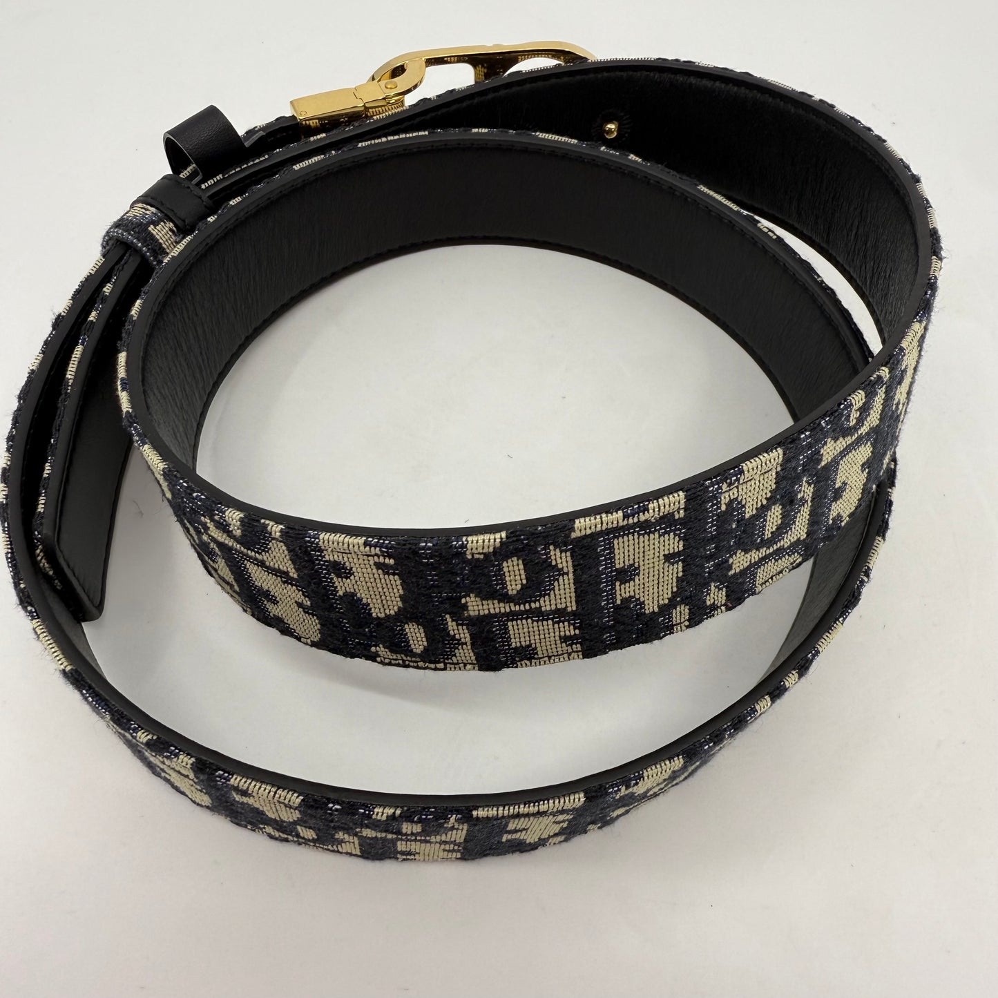 Christina Dior Monogram Reversible Belt