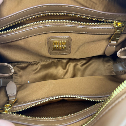 Miu Miu Bowler Brown Bag