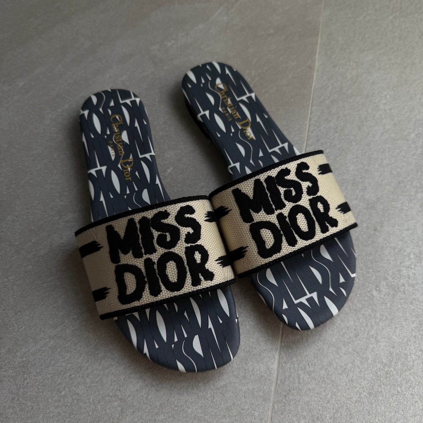 Christian "Miss Dior" Dway Flats