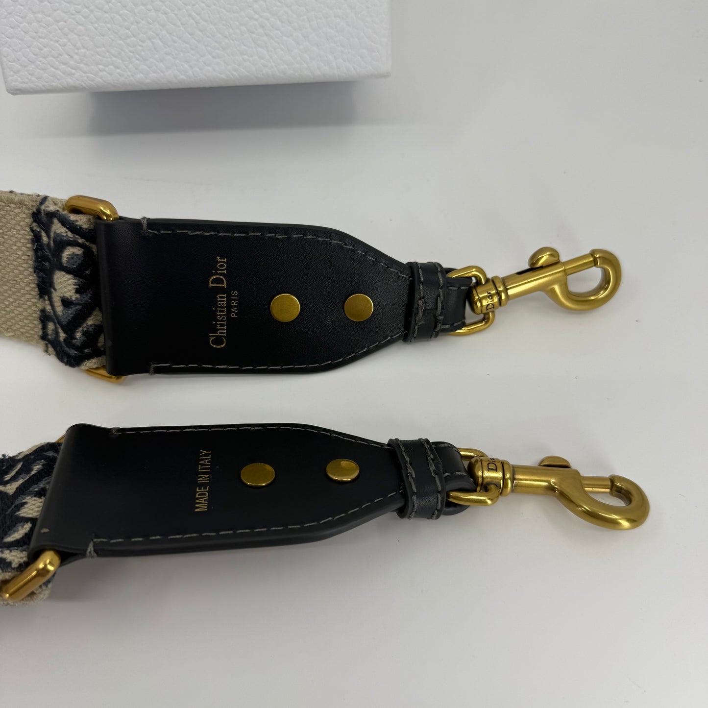 Christian Dior Monogram Saddle Strap