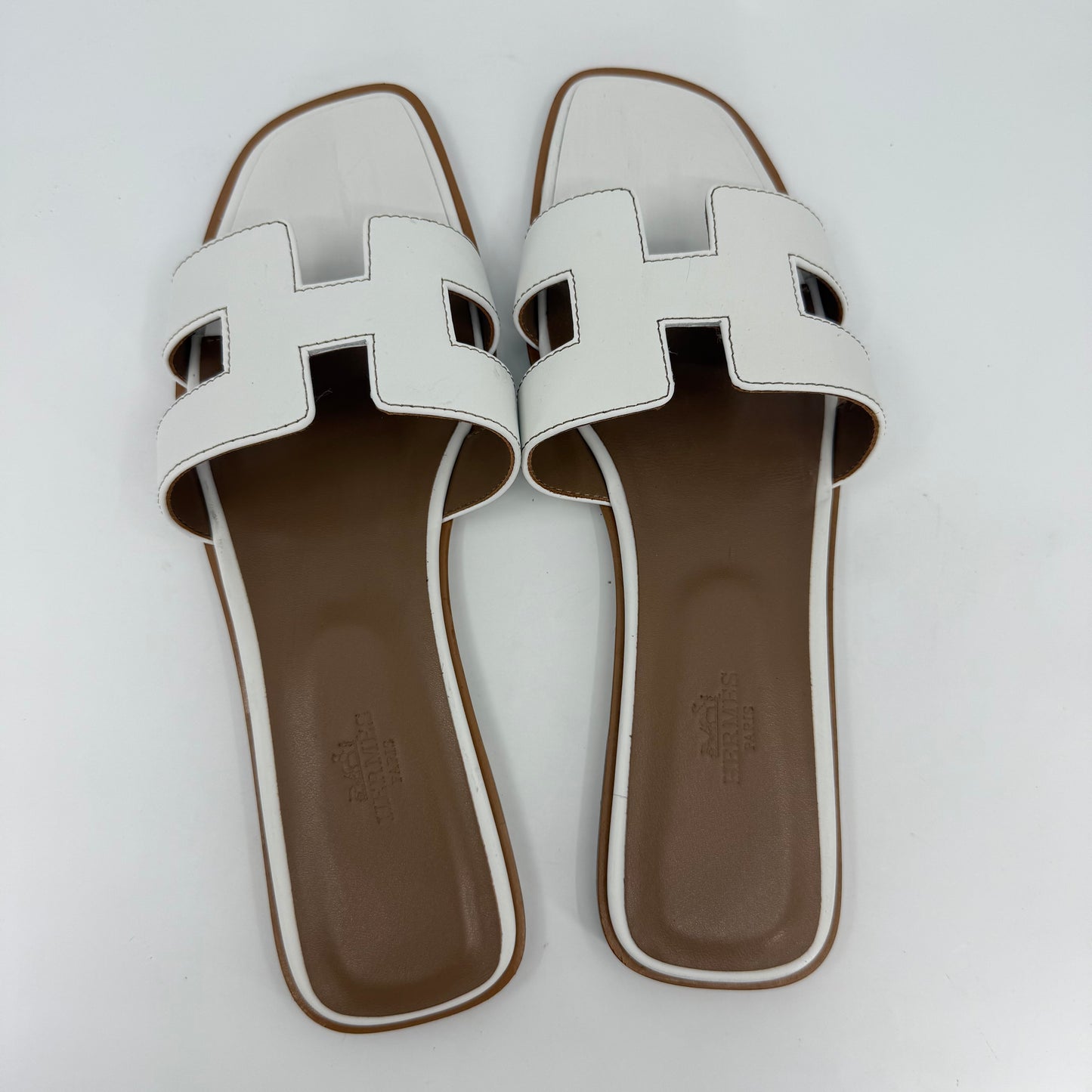 Hermes Oran White