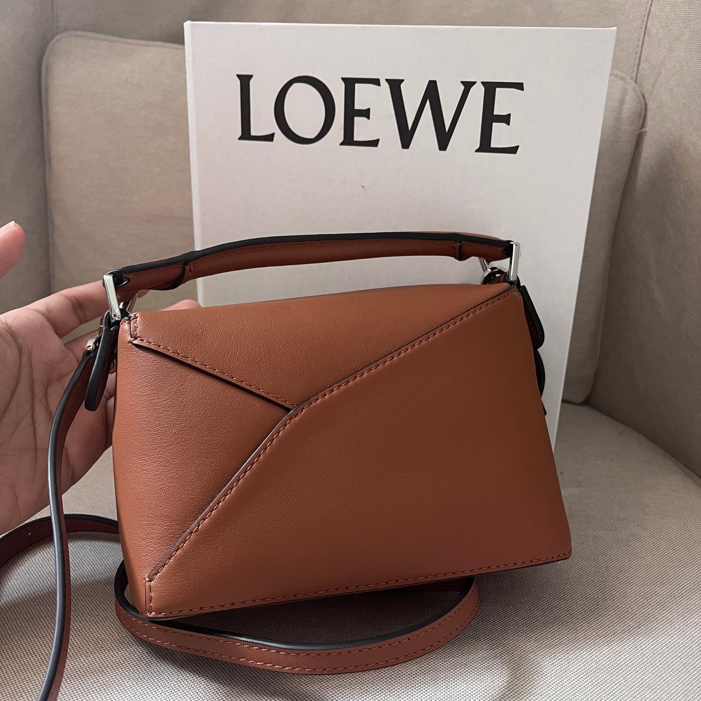 Loewe Puzzle Crossbody (18cm)