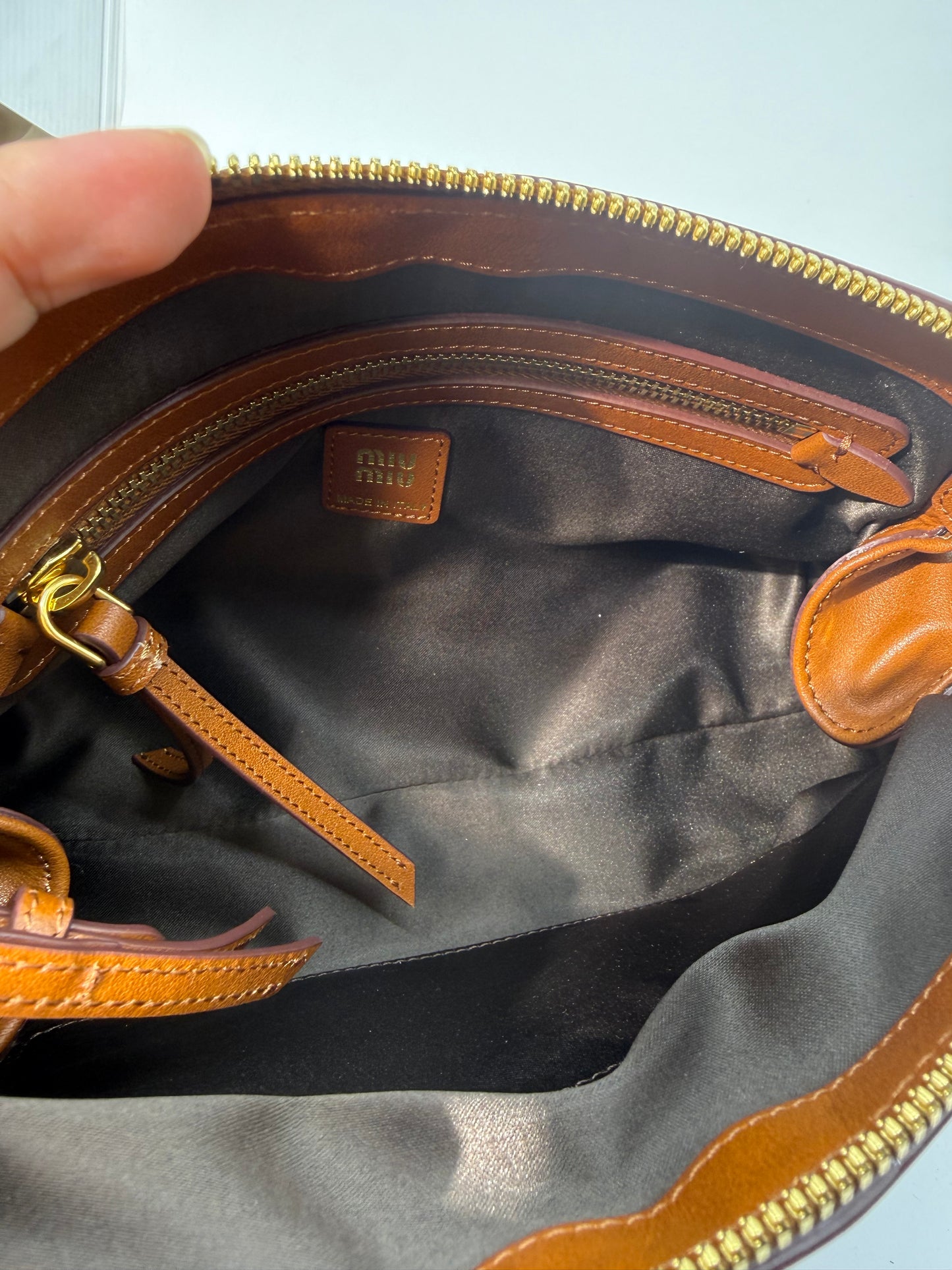 Miu Miu Caprice Leather Bag