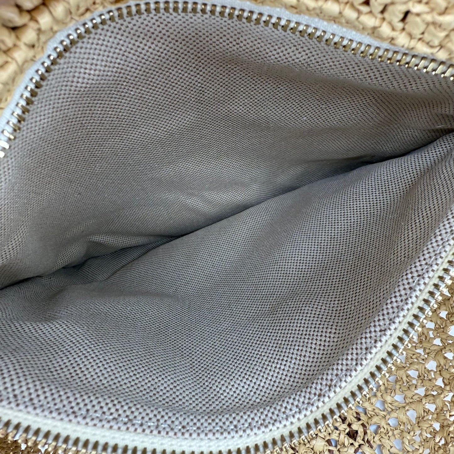 Miu Miu Straw Shoulder Bag