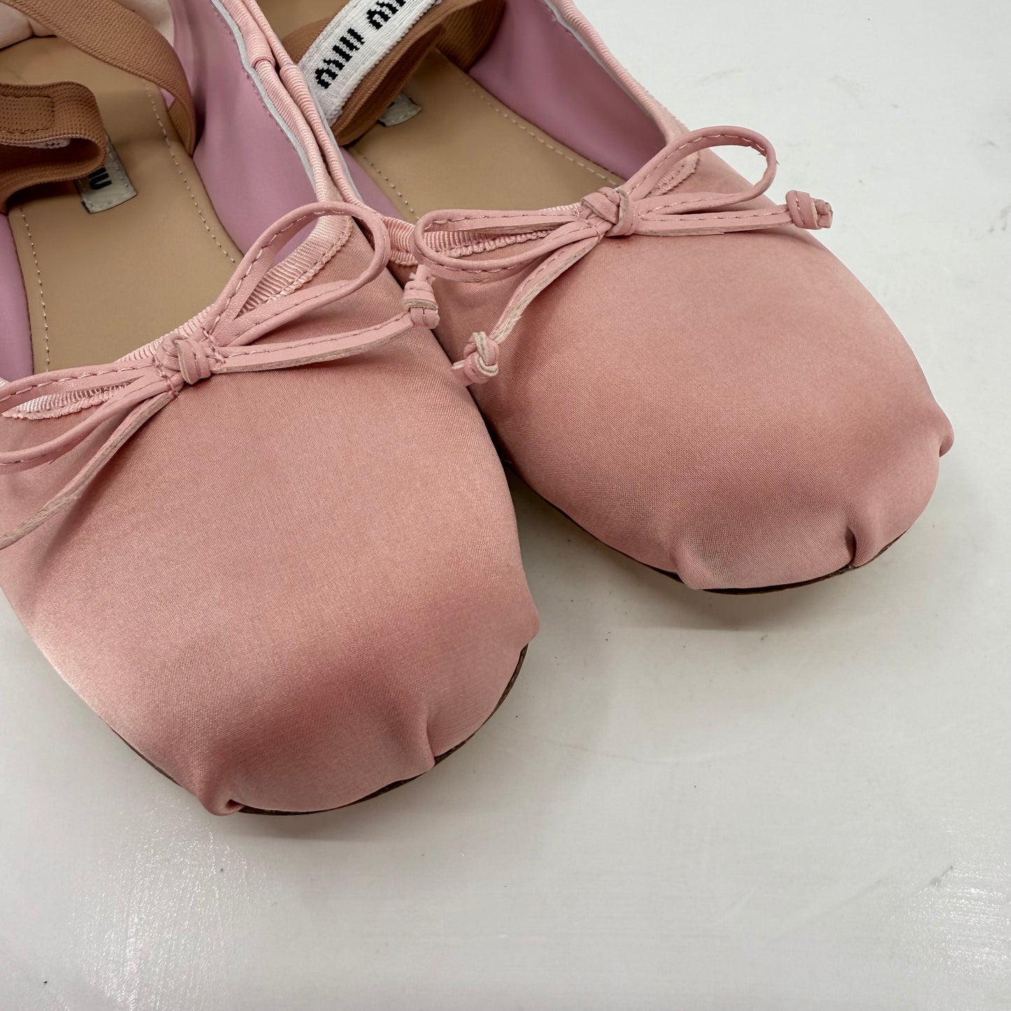 Miu Miu Satin Ballet Flats