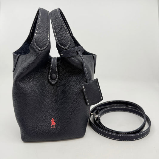 Ralph Lauren Mini Picotin Bag (Navy Blue)
