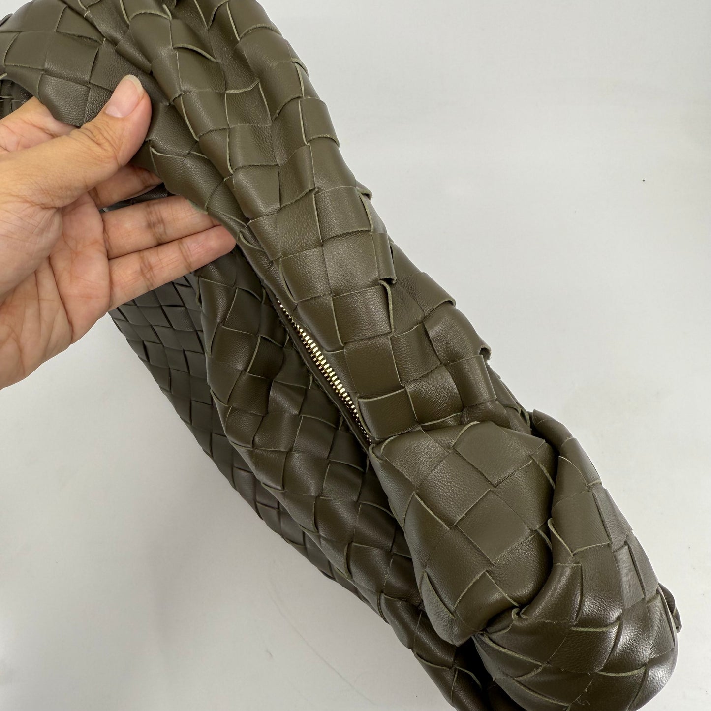 Bottega Jodie Small (Dark Khaki)
