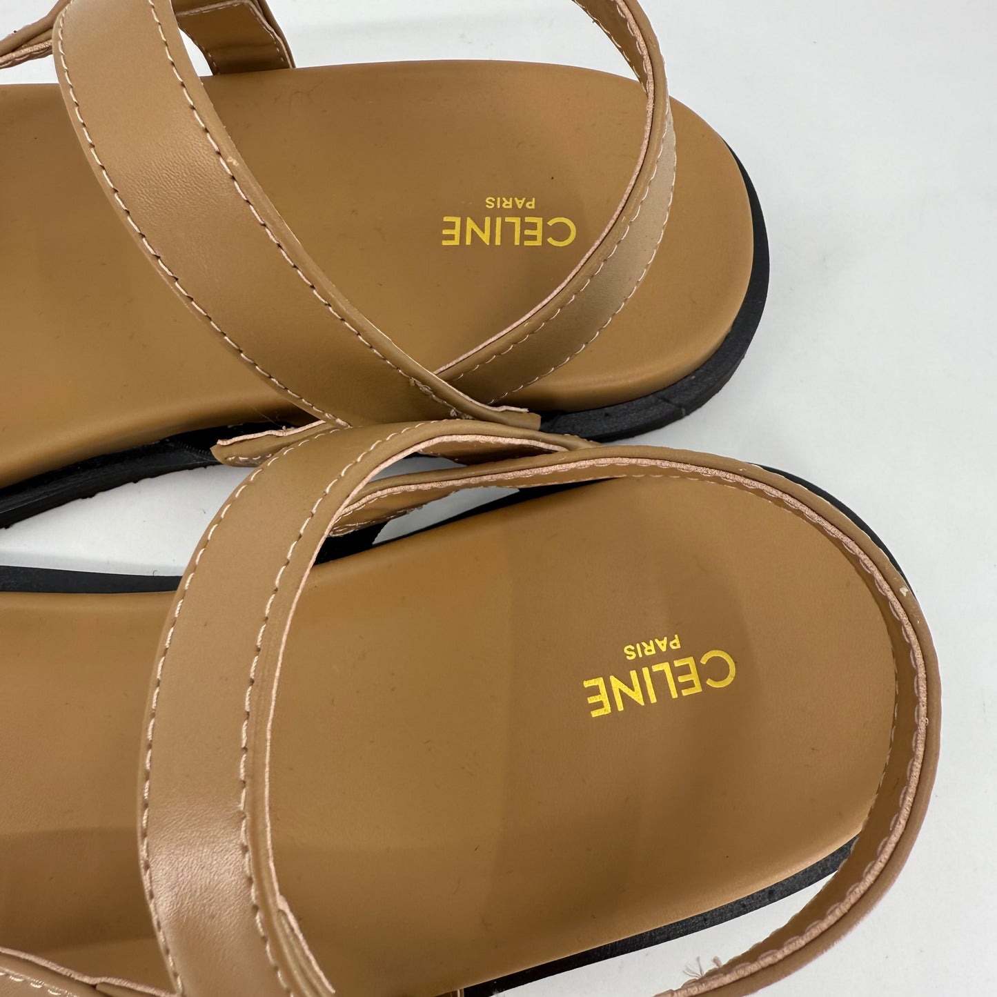 Celine Maud Sandals (Nude)