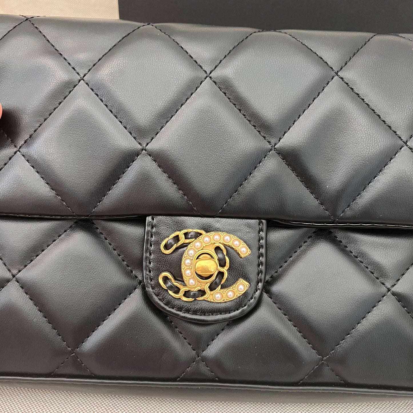 Chanel VIP Make Up Quilted Chain Crossbody