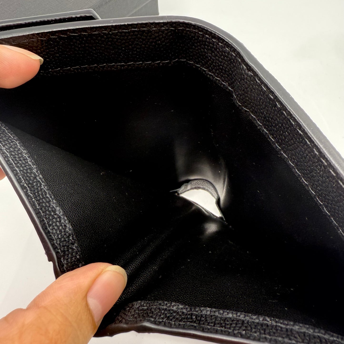 Yves Saint Laurent Bifold Caviar Wallet