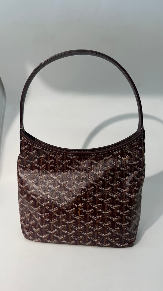 Goyard Mini Hobo (Burgundy)