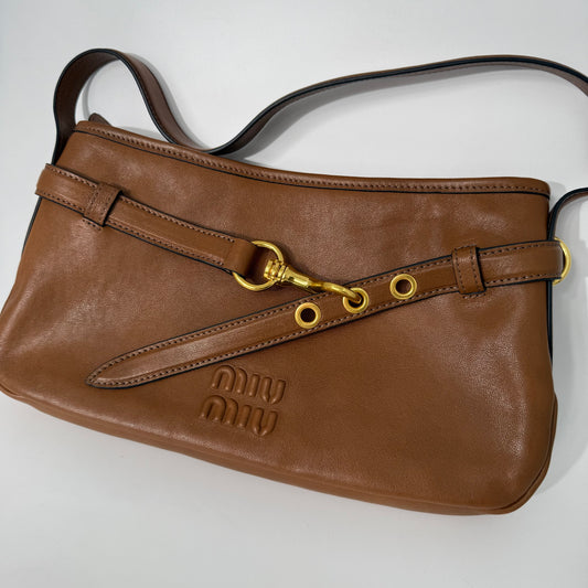 Miu Miu Baguette Bag (Brown)