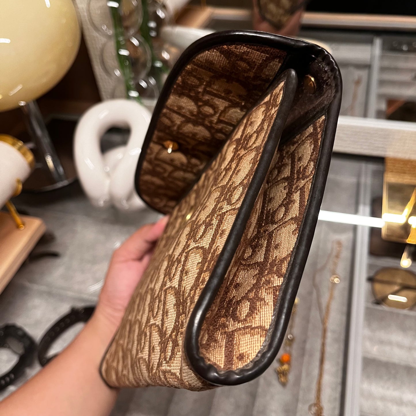 Christian Dior Mini Top Handle Bag