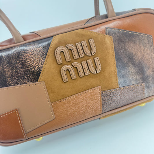 Miu Miu Handpatch Bowler Bag