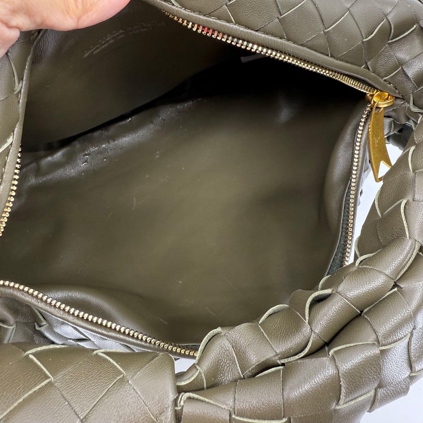 Bottega Jodie Small (Dark Khaki)