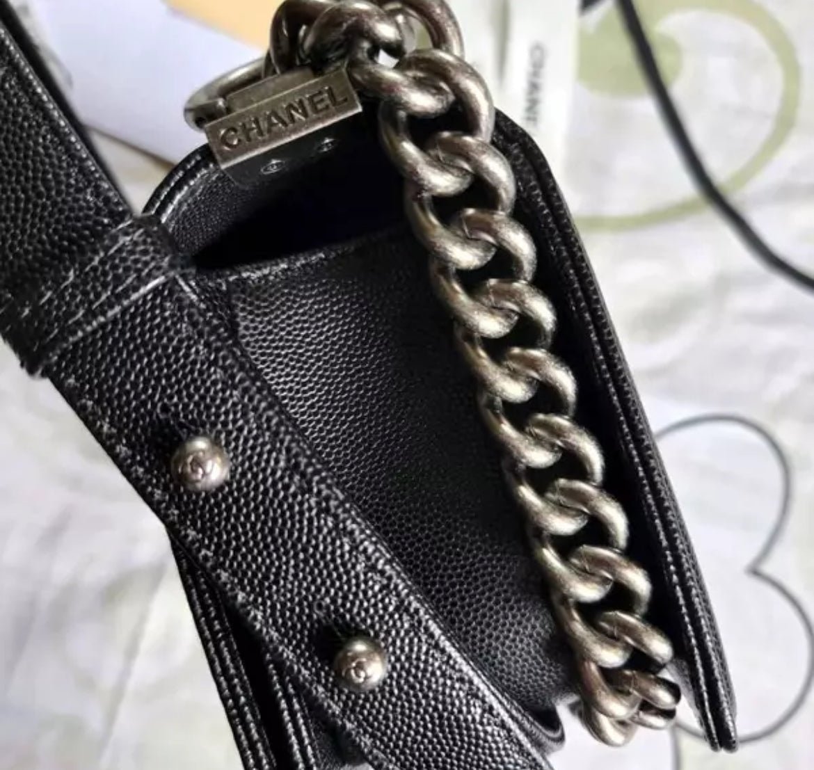 Chanel Leboy Small Caviar