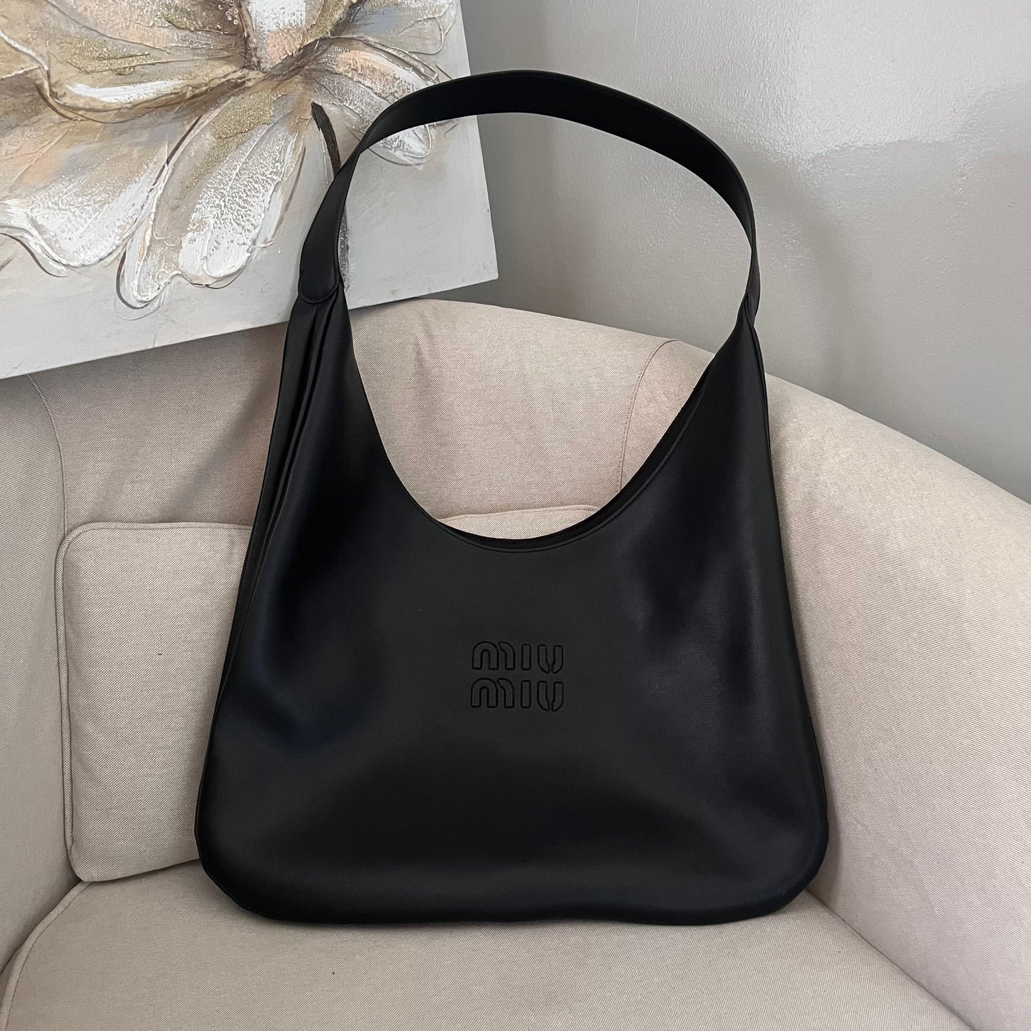 Miu Miu Hobo Leather Bag