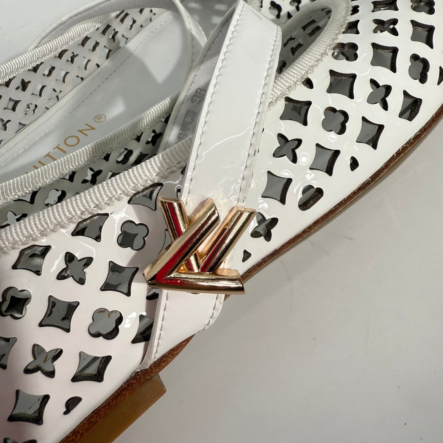 Louis Vuitton Perforated Ballet Shoes