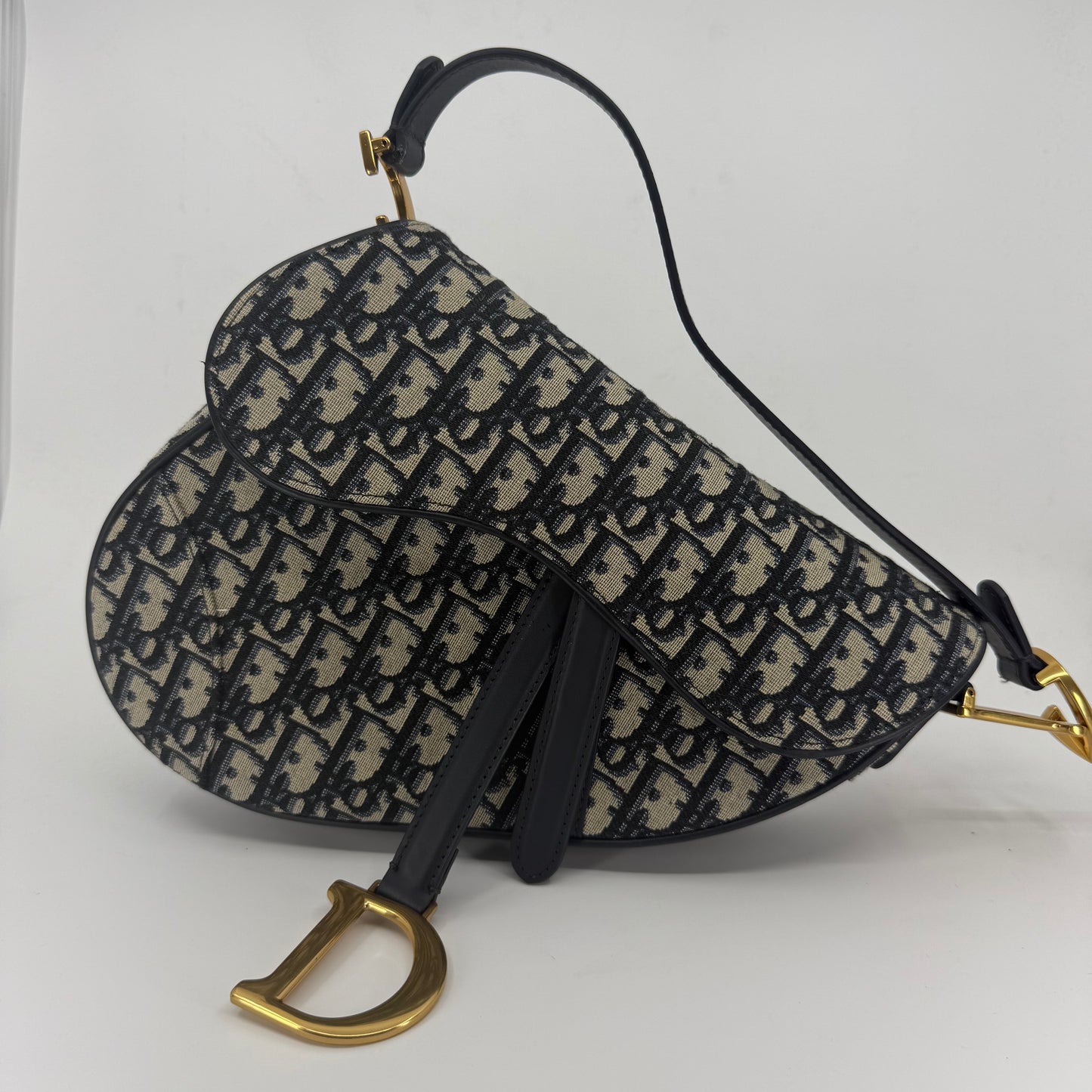 Christian Dior Monogram Saddle Baguette