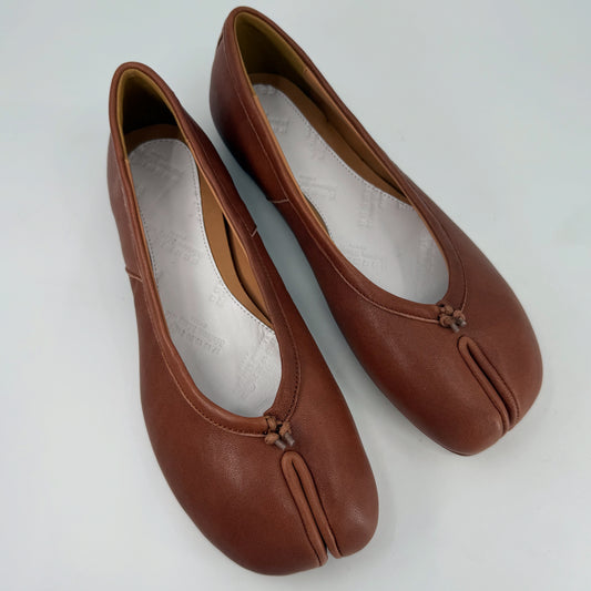 Maison Margiella Tabi Doll Shoes (Tan)
