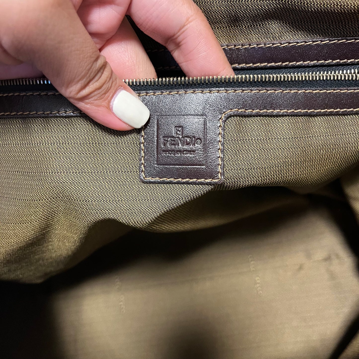 Fendi Zucca Tote
