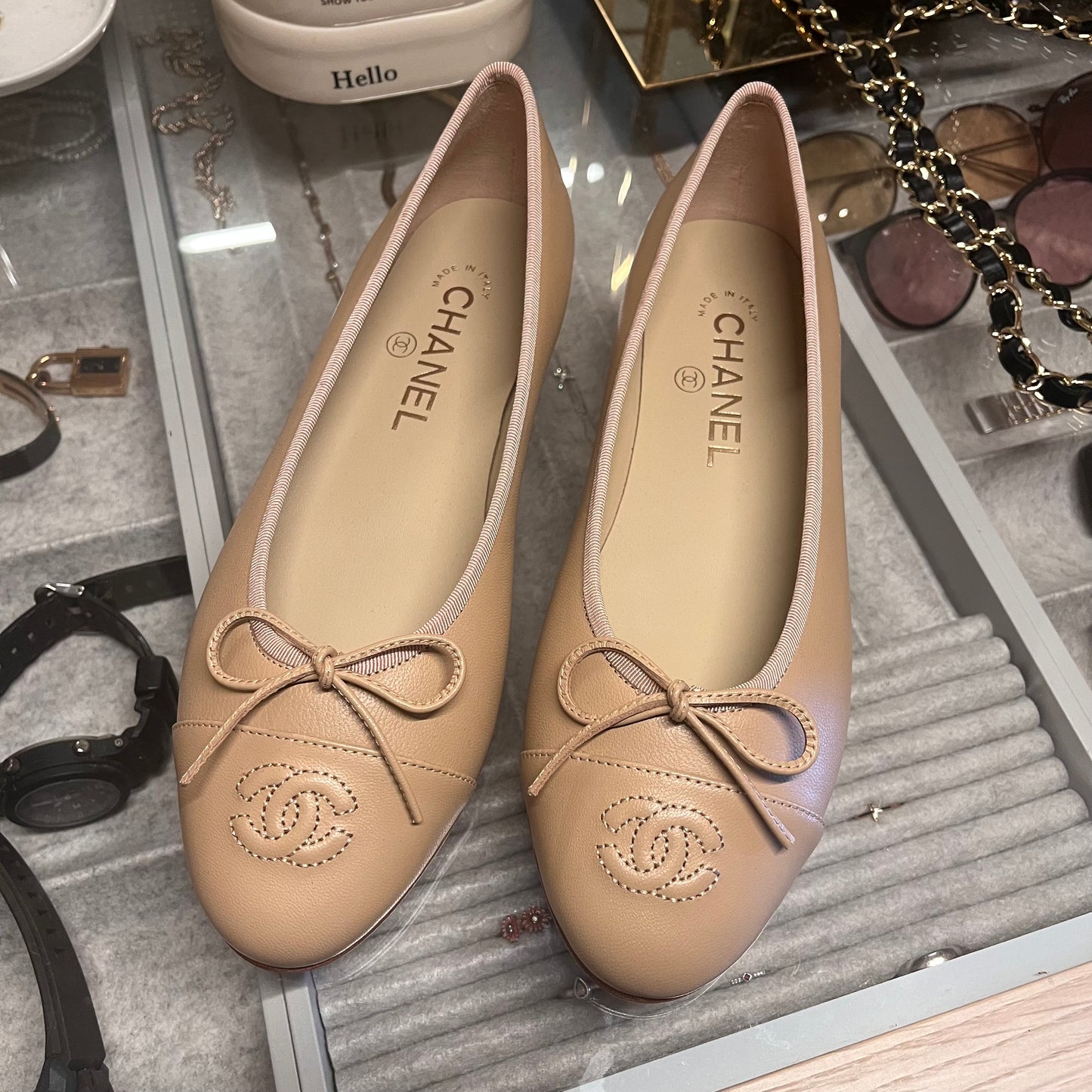 Chanel Ballet Nude Shoes