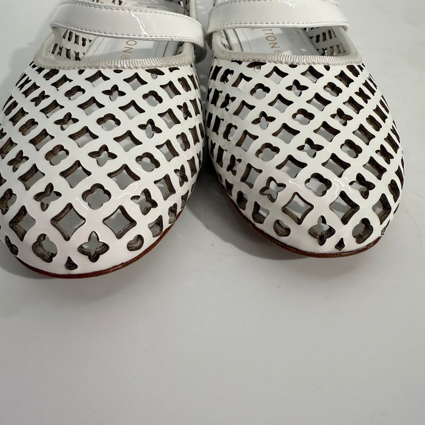 Louis Vuitton Perforated Ballet Shoes