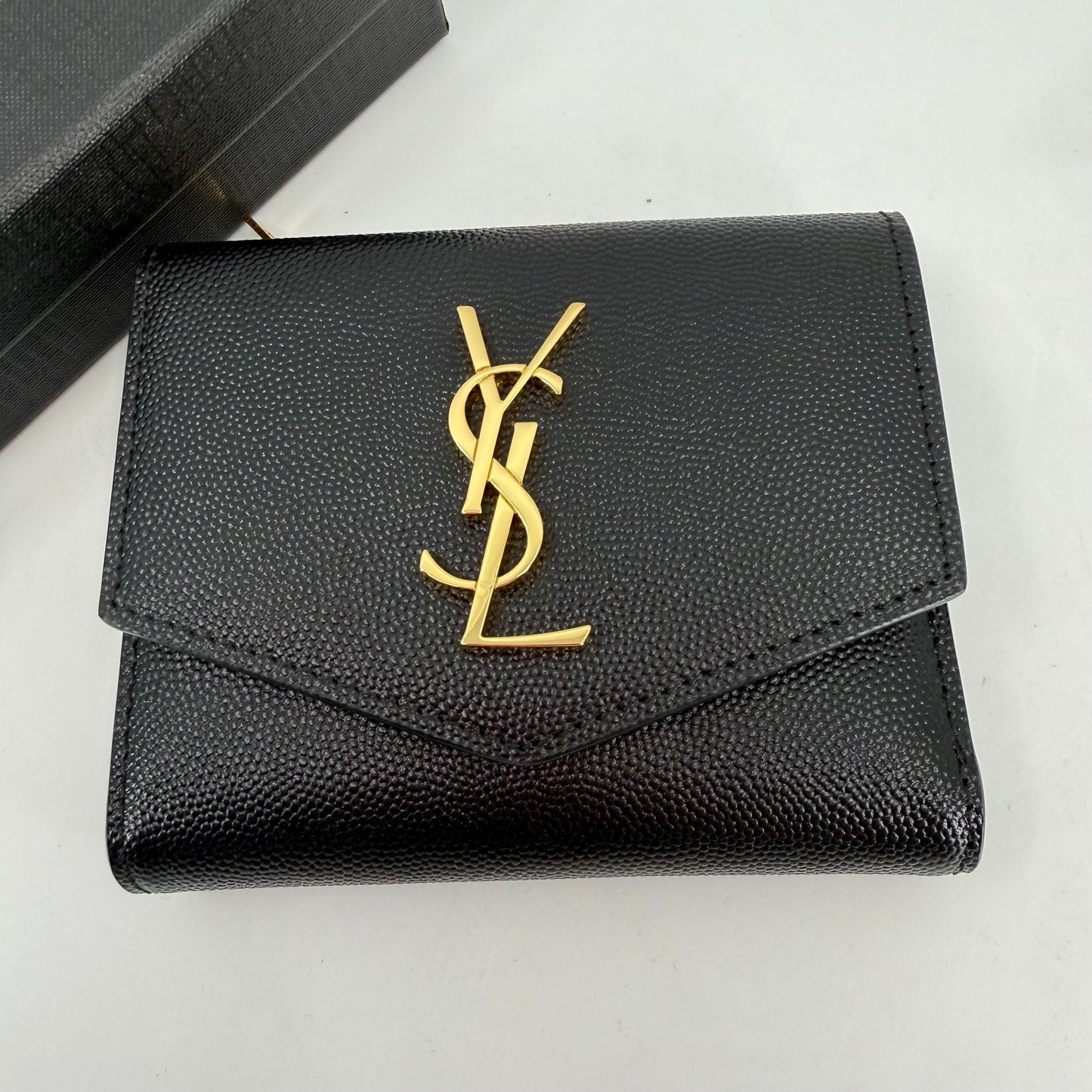Yves Saint Laurent Bifold Caviar Wallet