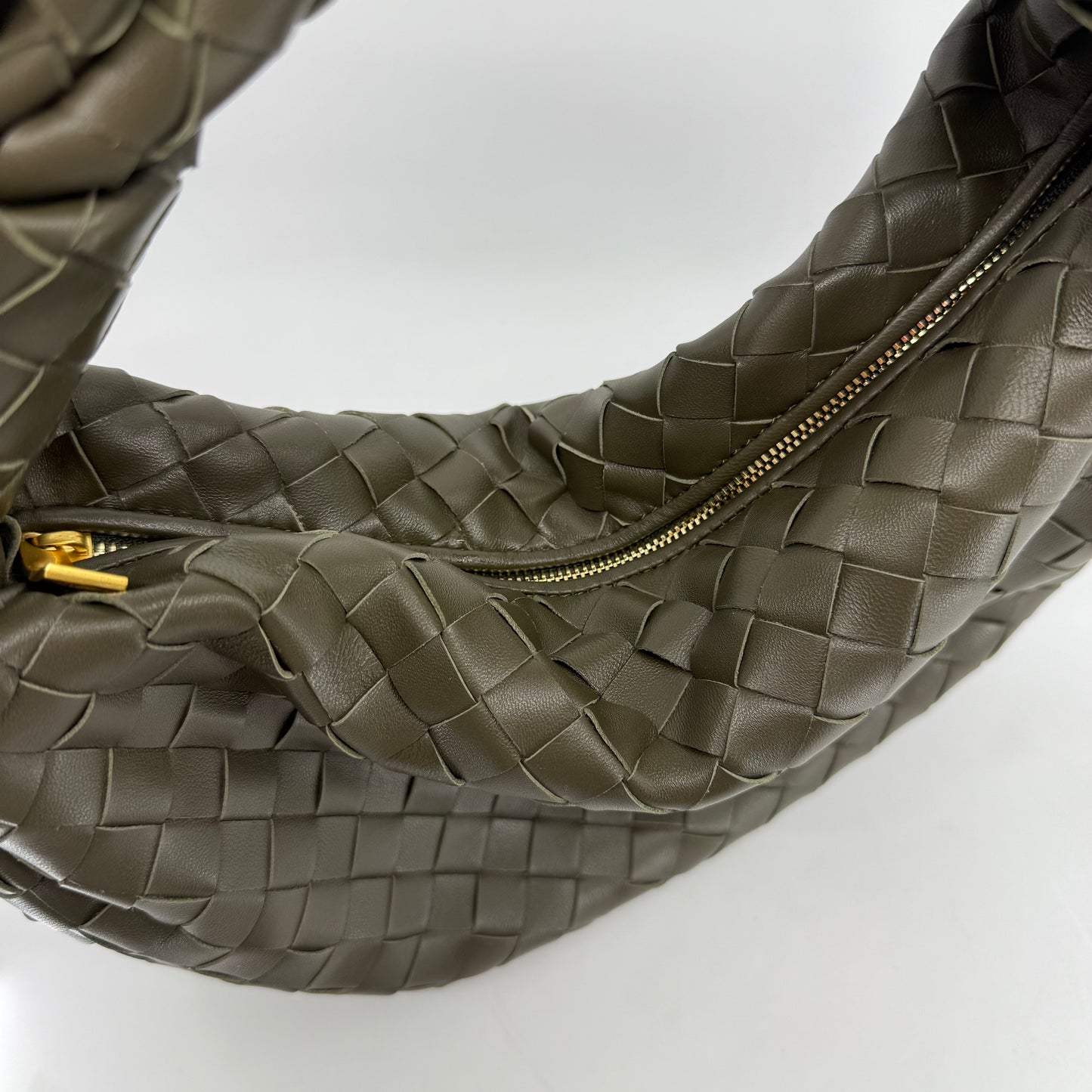 Bottega Jodie Small (Dark Khaki)