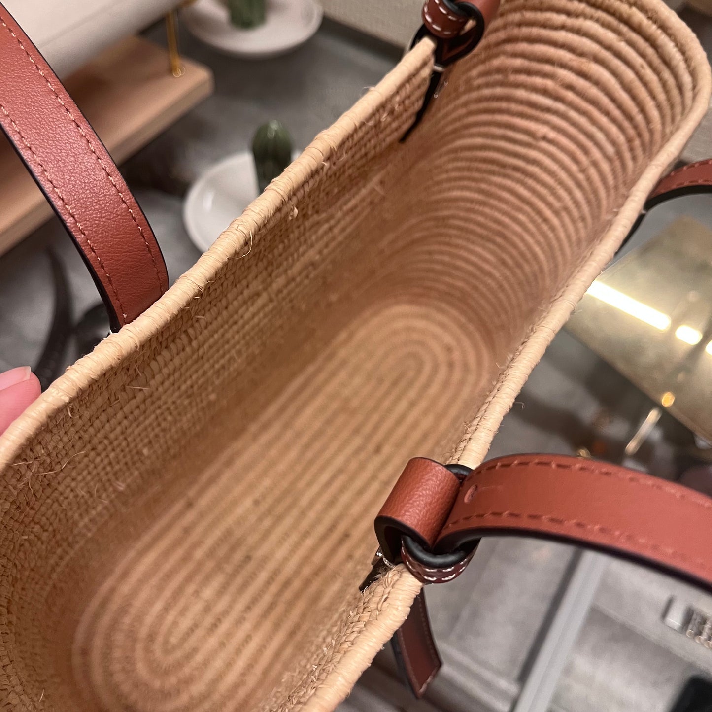 Loewe Raffia Bag
