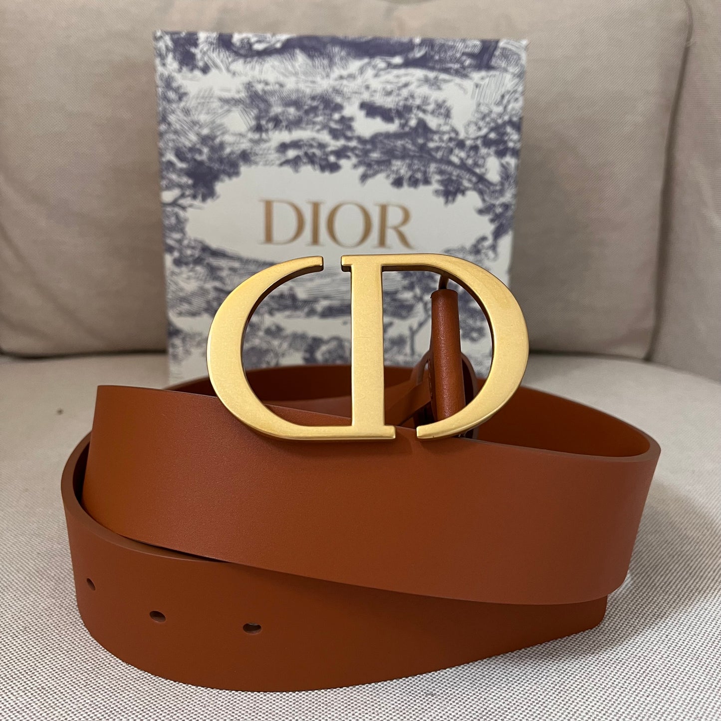 Christian Dior Belt "CD" (4cm)