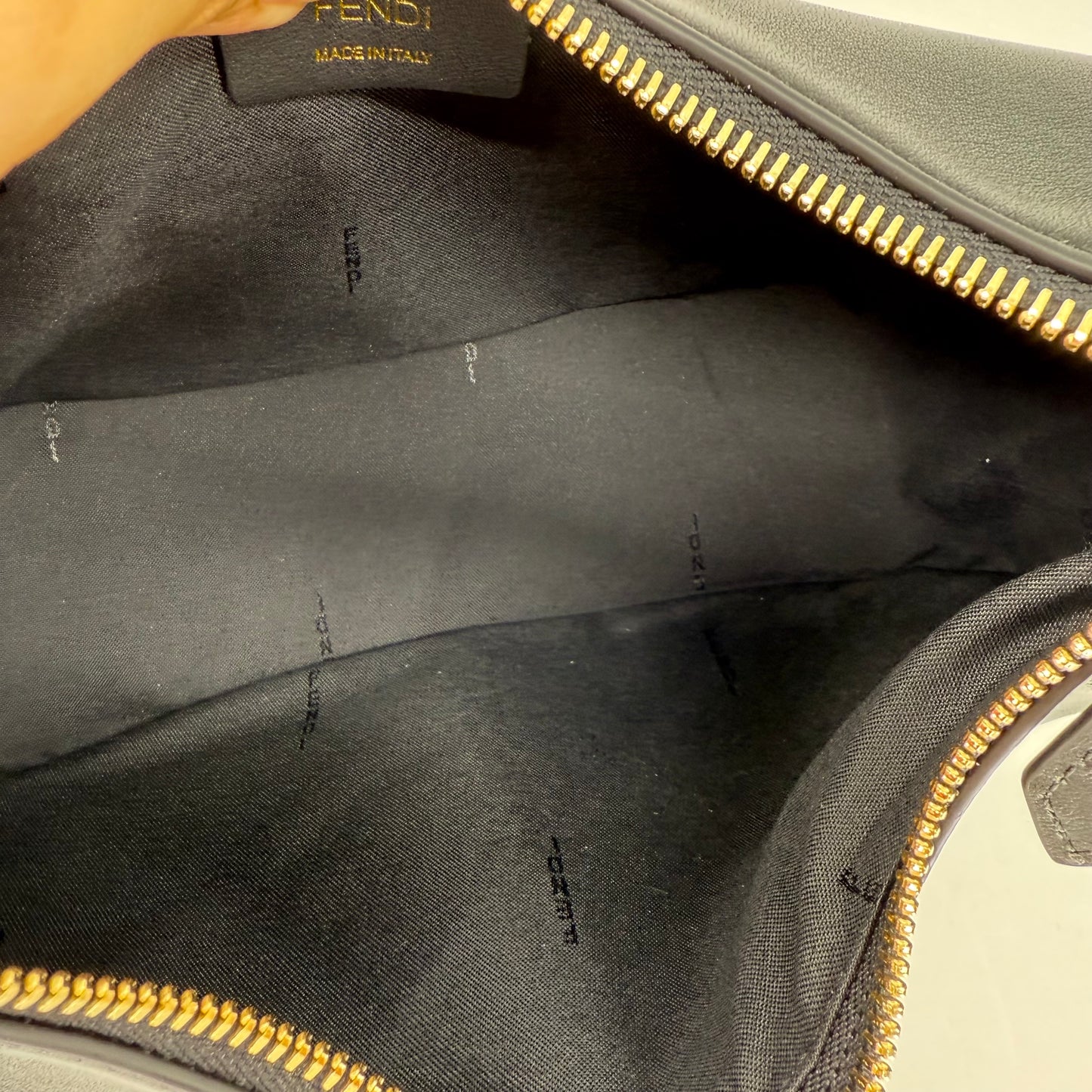 Fendigraphy Crescent Moon Bag
