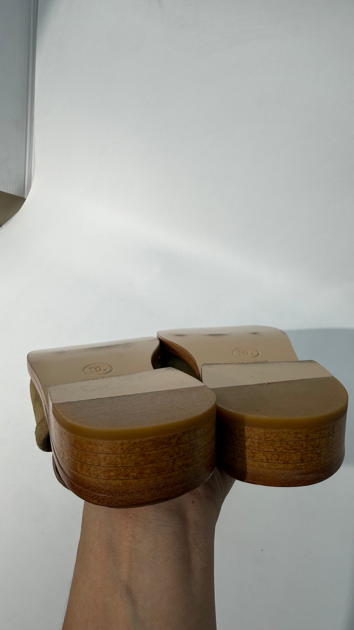 Chanel Suede Mule