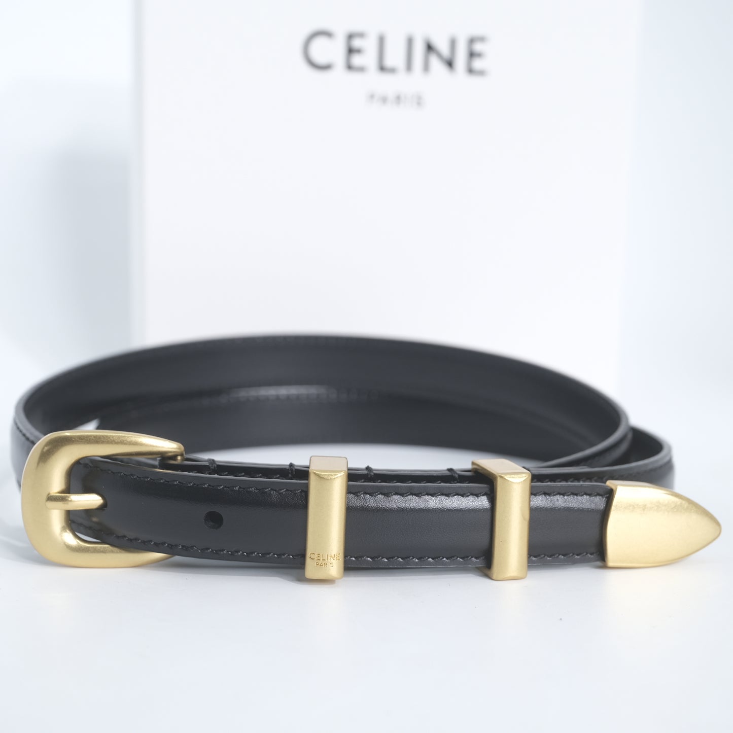 Celine Double Gold Belt