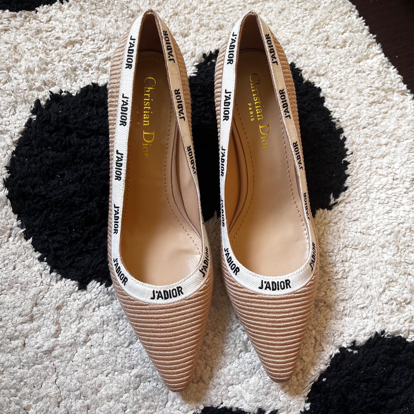 Christian Dior Nude Kitten Heels